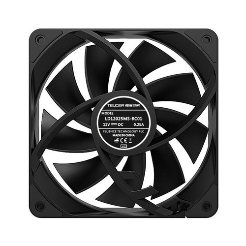 120mm Cooler Fan PWM 4Pin Hydraulic Bearing 12V Case CPU Radiator (White) FR - Afbeelding 6 van 7