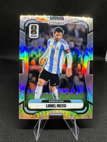 LIONEL MESSI 2026 Prizm FIFA World Cup #10 SILVER PRIZM Argentina