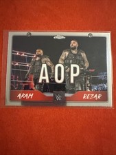 2025 Topps Chrome WWE Rezar, Akam Tag Team AOP #TAG-AOP