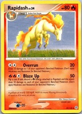 Rapidash 59/130 Uncommon Diamond & Pearl Pokemon Heavily Played on eBay