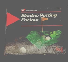 World Of Golf Electric Putting Partner W/ Ball Return Putting Aid Factory Sealed