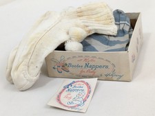 Bootee Nappers for Baby by Holeproof Vintage BOX ONLY Booties Child Socks Lot