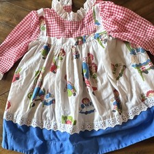 Raggedy Ann Andy vintage Dress