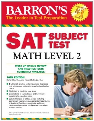SAT Subject Test Math Level 2 (Barron's SAT Subject Test Math Le