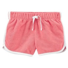 Carter  s Toddler Girls Pink Terry Cloth Shorts Size 4T