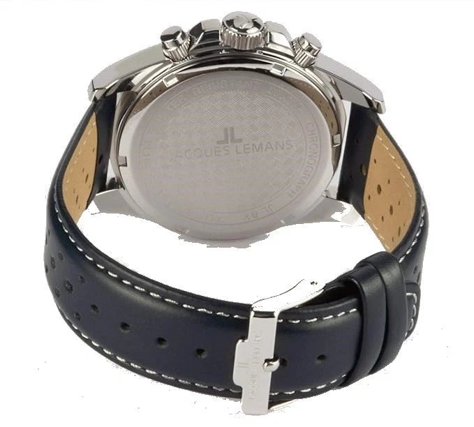 JACQUES LEMANS Herrenuhr Liverpool Chronograf 1-1117.1WQ 20 ATM - Bild 2 von 4