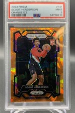 2023-24 Panini Prizm - Scoot Henderson #141 Orange Ice Prizm (RC)
