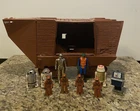 Vintage Star Wars Jawa Sandcrawler 1979, Incomplete, UNTESTED Figures Droids