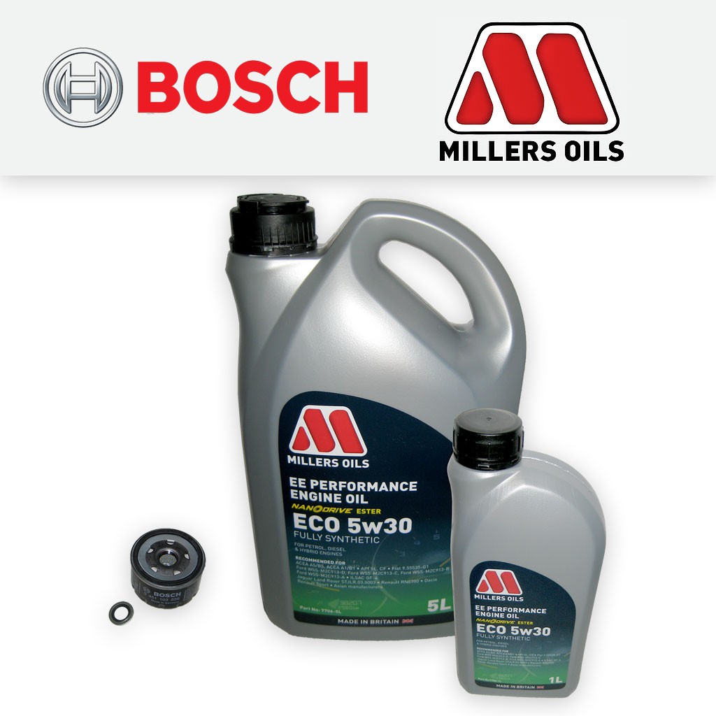 SERVICE KIT for RENAULT SCENIC II 2.0 16V OIL FILTER +5w30 NANO OIL (2003-2009)