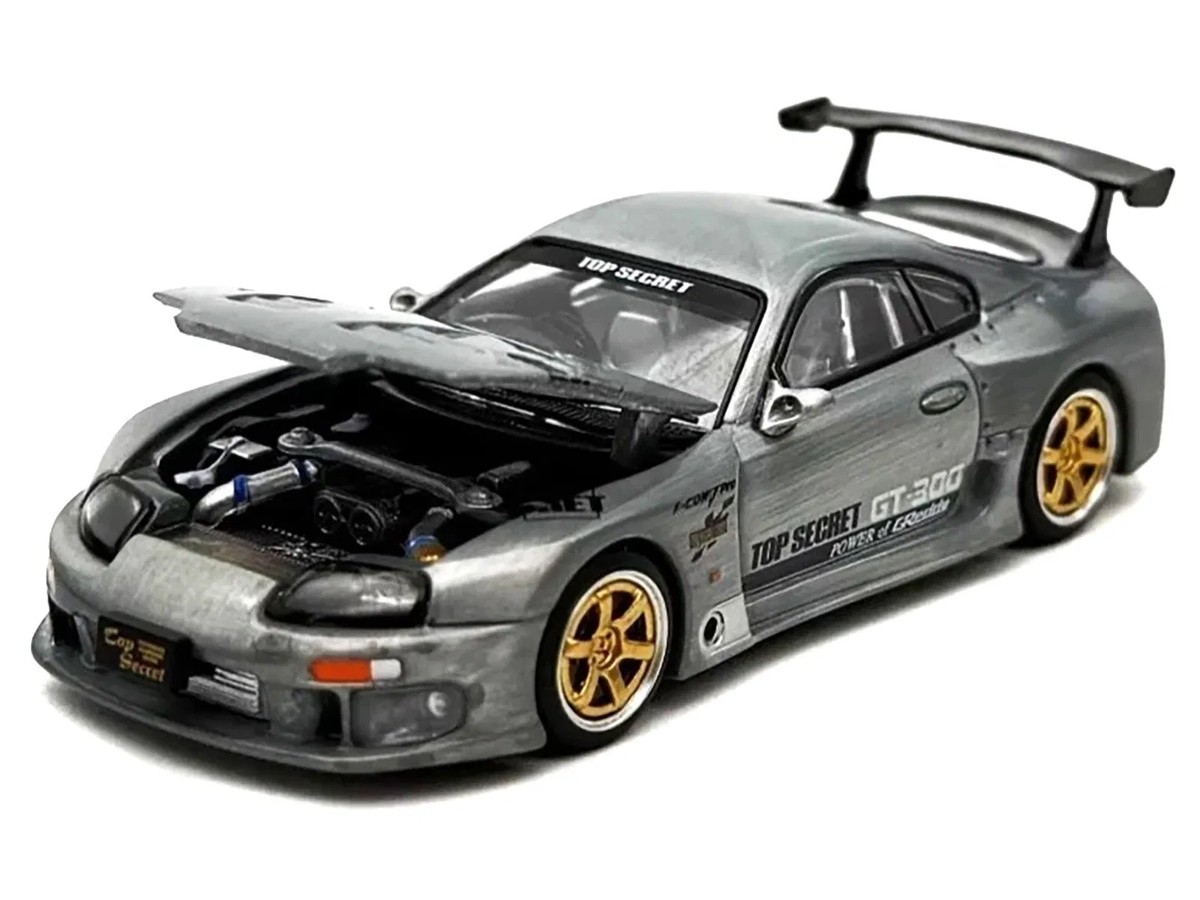TOYOTA SUPRA TOP SECRET GT300 RHD RAW METAL 