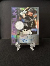 Ryan McMahon 2020 Bowman Platinum Pieces Autograph Relic #67/99 Rockies #PPAR-RM