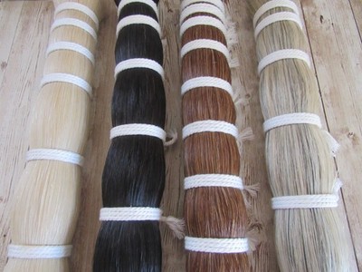 1 ounce Horsehair Bundle Leather Tribal Crafts Regalia choose color