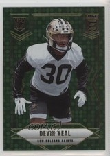 2025 Panini Donruss Elite Rookies Green Disco Devin Neal #154 18d9