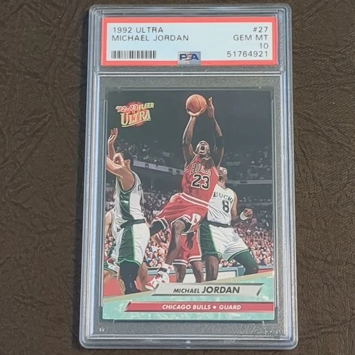 1992 Ultra, #27, Michael Jordan, PSA 10 GEM MINT