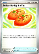 Buddy-Buddy Poffin 184/217 Common Ascended Heroes Pokemon Near Mint