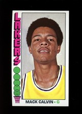 1976 Topps #62 Mack Calvin Los Angeles Lakers NM