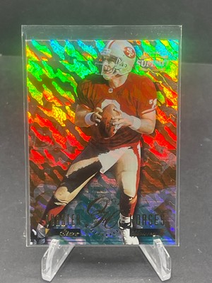 1996 STEVE YOUNG PINNACLE SUMMIT GROUND ZERO VARIATION #186 HOF TOUGH FIND