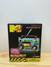 NEW Brickcraft MTV Retro Boom Box Brick Build...