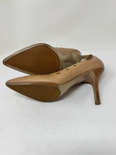 Scarpe Nine West donna taglia 7M décolleté a punta stiletto, occhiello a scatto nudo - Foto 7 di 8