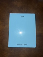 Sofia Coppola - The Important Flowers Planner 2026 NEW In Hand