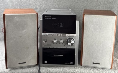 Panasonic SA-PM53 Digital 5-CD AM/FM Tape Micro Shelf Stereo