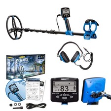 Garrett Vortex VX9 Multi-Frequency Waterproof Metal Detector with Waterproof Hea