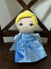 Peluche pupazzo Disney Baby Cenerentola peluche principessa vestito blu