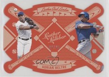 2019 Panini Leather & Lumber and Holo Silver 2/25 Adrian Beltre #LAL-8 HOF 04br