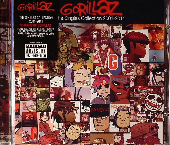 GORILLAZ - The Singles Collection 2001-2011 - CD - Image 3