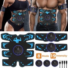 ABS Stimulator Ab Training Machine USB Rechargeable for Muscle Abdomen/Arm/Leg