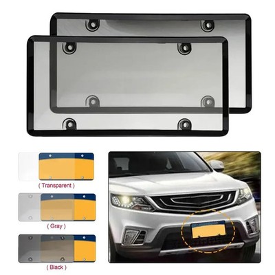 6.3'' Clear Reflective Anti Speed Red Light Toll Camera Stopper License Plate Fr