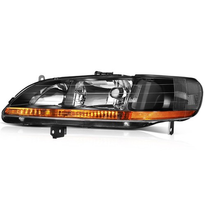 #ad Headlight Assembly Replacement For Honda For Accord Housing Amber Reflector $122.99