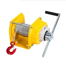 Heavy Duty Manual Hand Winch 1T 2T Bi-directional Self-locking Towing Winch