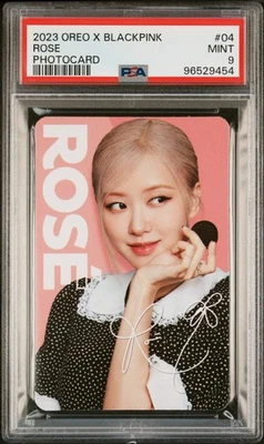 BLACKPINK ROSÉ タレントカード Blackpink Rose GX Gold Holographic Cards – Kholographic