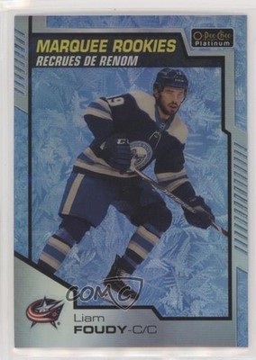 2020-21 O-Pee-Chee Platinum Arctic Freeze 15/99 Liam Foudy #158 Rookie RC 6eg