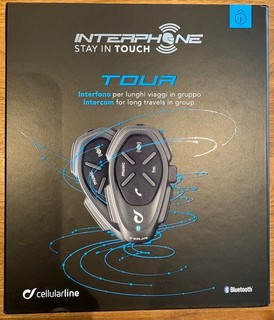INTERPHONE TOUR HD SINGLE PACK Motorcycle Intercom Headset