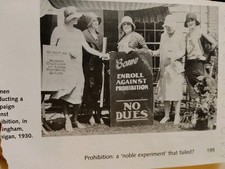 Sk222 Ephemera 1920s Reprint Picture Enroll Against Prohibition