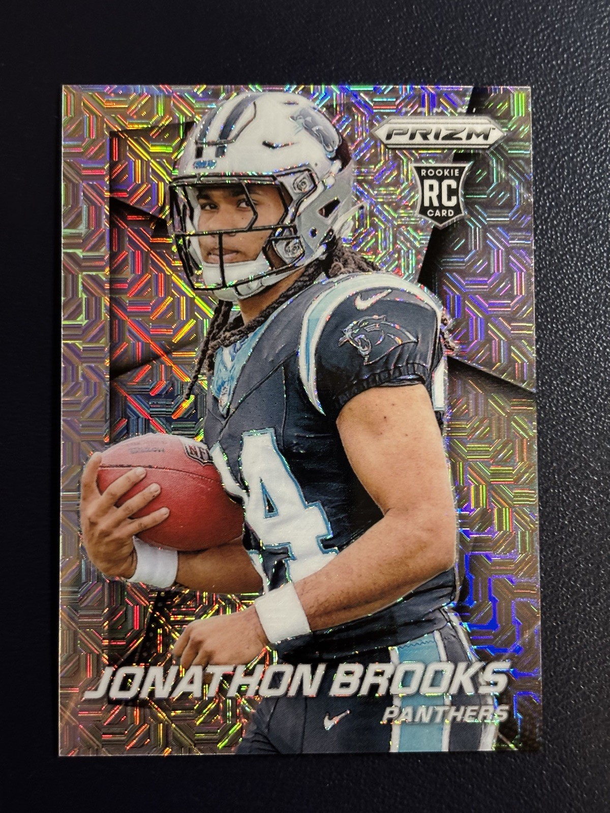 2024 Prizm - Prizm Flashback Rookie Jonathon Brooks #7 Mojo Prizm /25 (RC) 🔥🔥