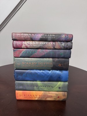 Harry Potter Complete Set 7 First American Edition with Errors (Hardcover)