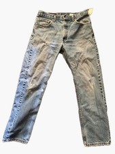 Levi's 505 Vintage Y2K Straight Leg Jeans W33 L30 Made in USA Vintage Light Wash