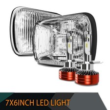 5x7 H6054 Headlights H4/9003 DRL Fog Light Offroad Pickup