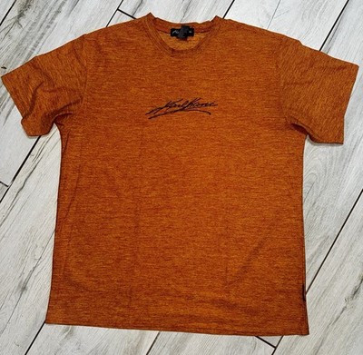 Karl Kani T-Shirt Men s XL Burnt Orange Short Sleeve Activewear Tee Shirt