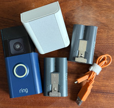 Ring Video Doorbell Plus Battery with Chime and TWO Quick Release Batteries