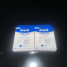 Oral-B Glide Pro health Dental Threader Floss 30 Single Lot of 2