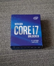 Intel Core i7-10700K Processore (5,1 GHz, 8 Core, Socket LGA1200, Box)  OPEN BOX