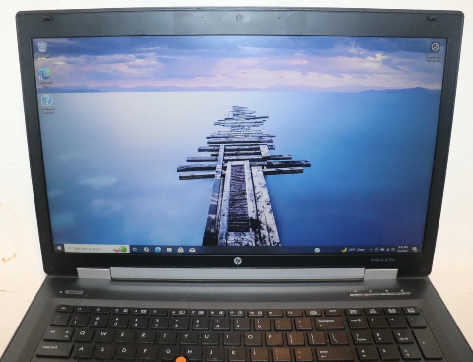 HP EliteBook 8770w|Intel Core i7@2.40 GHz|32GB RAM| 1 TB HDD|Win10Pro|Bluetooth - Image 4 of 4