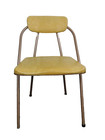 Cosco Stylaire Atomic Folding Chair Retro Yellow Vintage 50’s Mid Century Modern