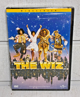THE WIZ DVD ~ Diana Ross ~ Michael Jackson ~ Richard Pryor ~ NEW SEALED