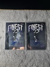 2025-26 Topps Finest Cody Williams Finest Autographs Lot FAU-CA (2) Mint SP Auto