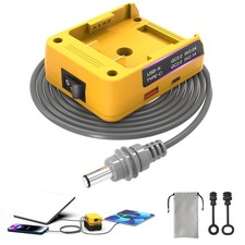 Deckit Starlink Mini Battery Adapter, Compatible with DeWalt 20V MAX Battery, Po